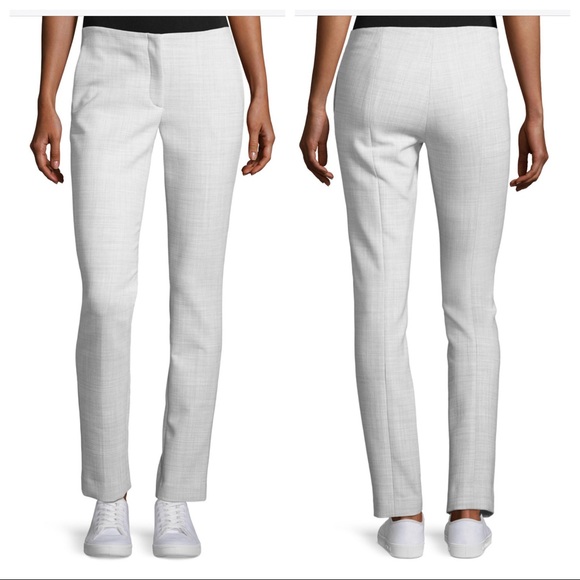 Theory Tennyson Pant in Melánge Pioneer Grey8